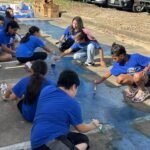 Gutte- og jenteklubber i Greater Houston feirer America 250 med veggmaleri – Houston Public Media